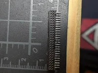 50-pin connector closeup