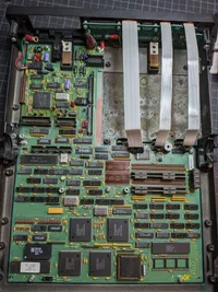 Motherboard with potted Dallas RTC