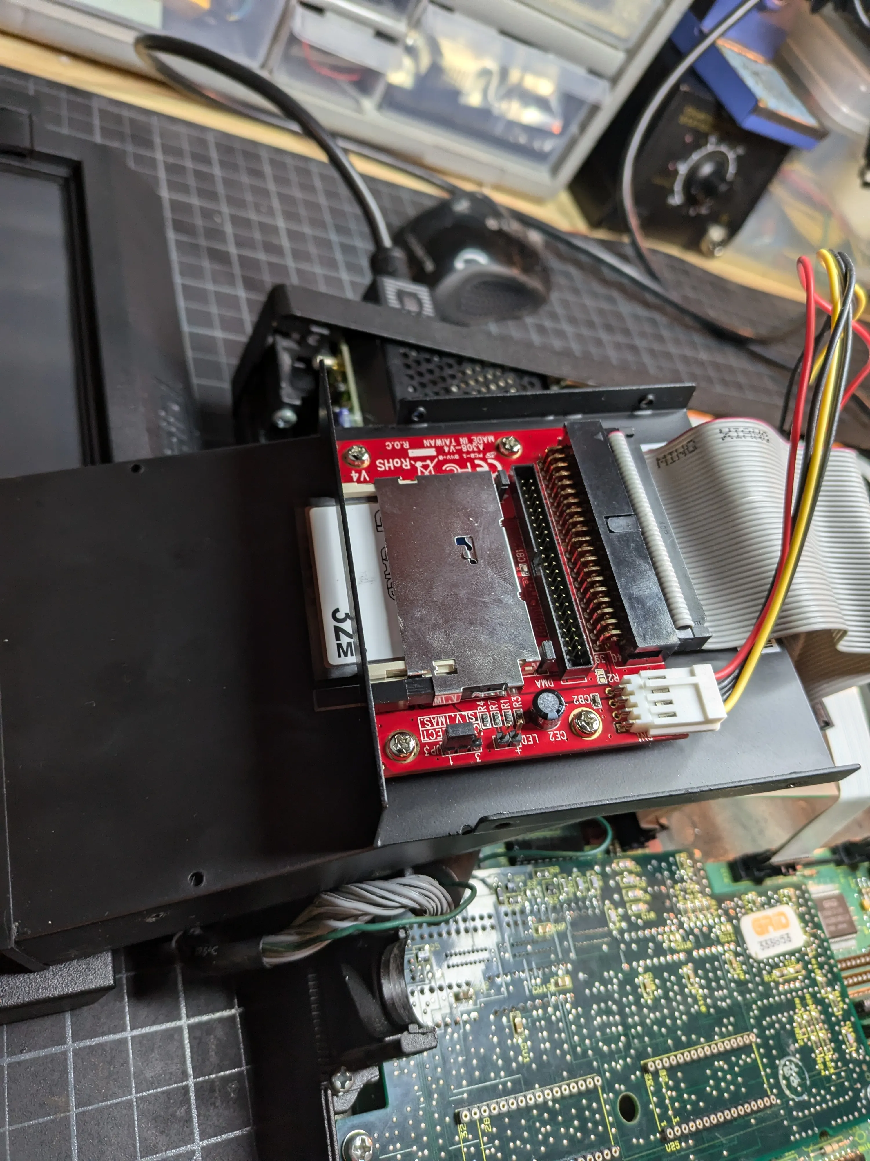 StarTech CF-IDE adapter installed