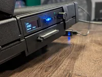 Gotek floppy emulator closeup