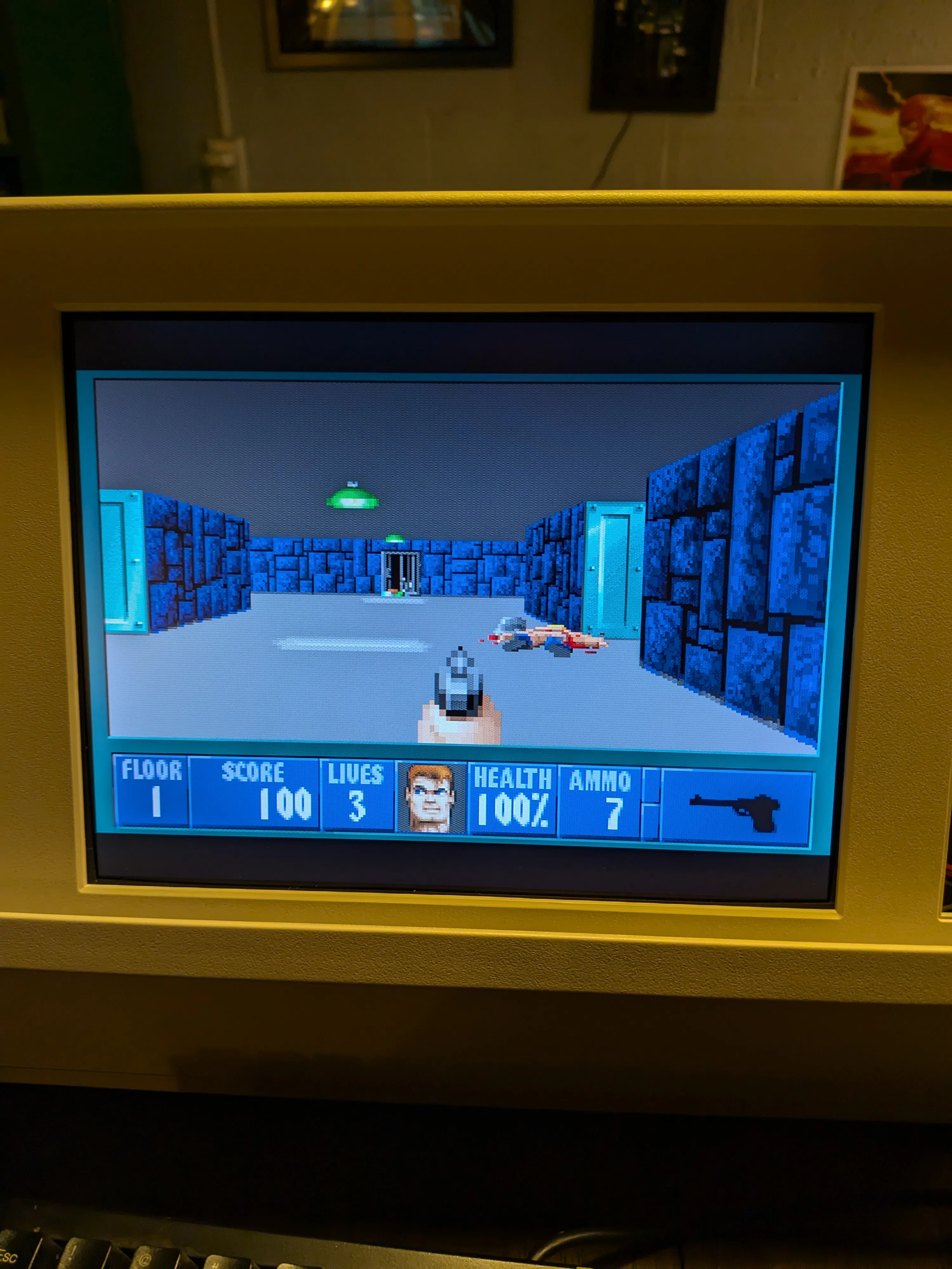 Wolfenstein 3D running