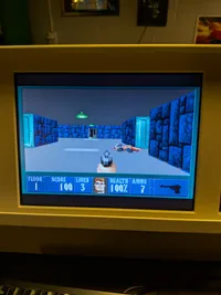 Wolfenstein 3D running
